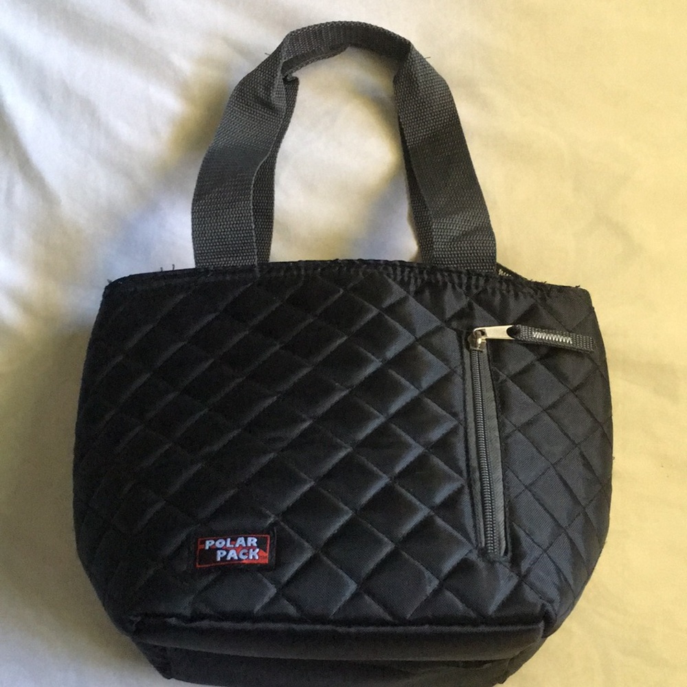 POLAR PACK Black Lunch Box